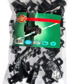 Poste T aislador cinta negro
