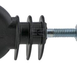 Aislador de cuerda postes en T