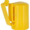 Aislante de cabecera para poste en T amarillo 10 unidades 6 Head Insulator T-post yellow 10pcs