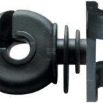 Aislador con clip para piqueta oval /25 unid.