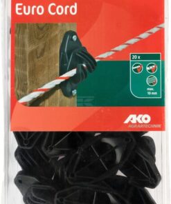 Aislador negro para cordel 4 Aislador negro para cordel