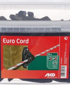 Aislador negro para cordel