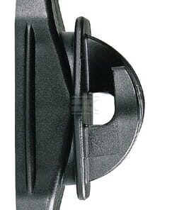 Aislador negro para cordel