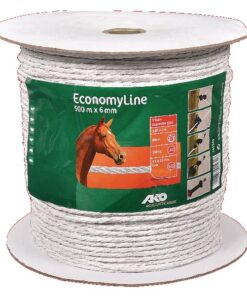 Cable pas. elé. 6,5mm 500m bl.