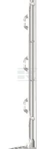 Poste plástico blanco 70 cm