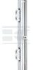 Poste plástico blanco 105 cm