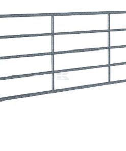 Poste puerta 2m+tapa plástico