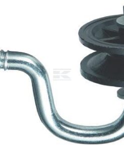 Aislador angul. polea para cable o cordel