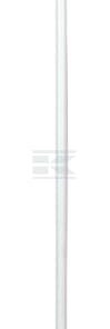 Piqueta de PVC blanca 106 cm
