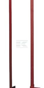 Piqueta angul. de acero 165 cm