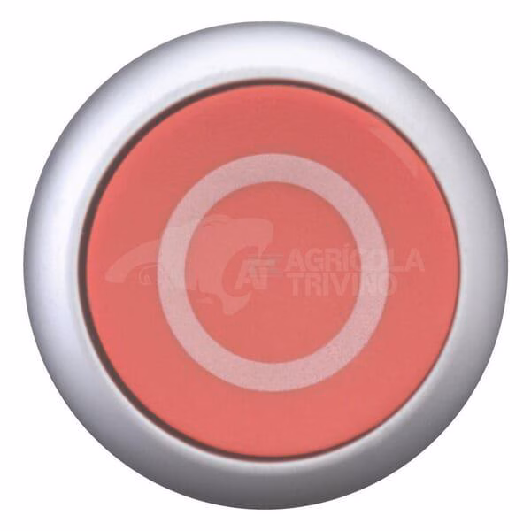 Pulsador rojo ret. res. "0" 4 Pulsador rojo ret. res. "0"