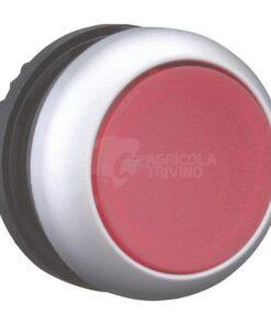 Pulsador iluminado rojo