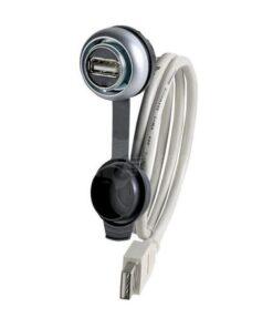 Racor de tabique USB 2.0 A/A