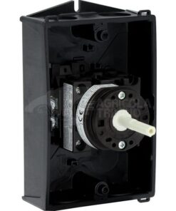 Conmutador levas 3P, 20A, BK