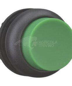 Pulsador luminoso verde alto