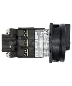 Conmutador levas 3P, 25A, BK