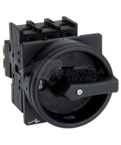 Conmutador levas 3P, 25A, BK