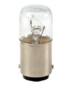 Bombilla Halógena tubular 12V 5W BA15d blanco Eaton