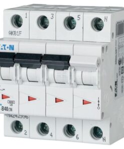 Miniature circuit breaker 40A,3P+N,B