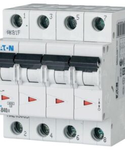 Miniature circuit breaker 40A,3P+N,C
