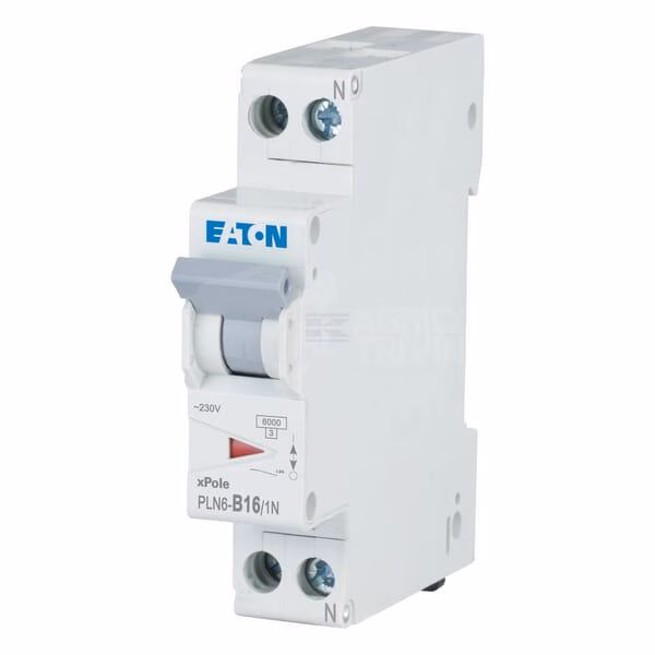 Interruptor autom. 16A,1P+N,B 3 Interruptor autom. 16A,1P+N,B