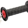 Manilla puerta negra+Litzclip 3 Manilla puerta negra+Litzclip