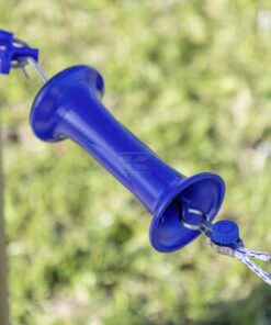 Gate handle premium blue rope/wire