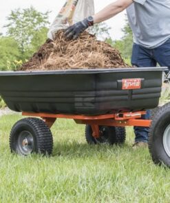 Trailer with plastic bucket 300kg