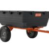 Trailer with plastic bucket 450kg 15 Trailer with plastic bucket 450kg