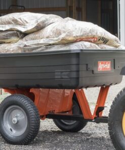 Trailer with plastic bucket 450kg