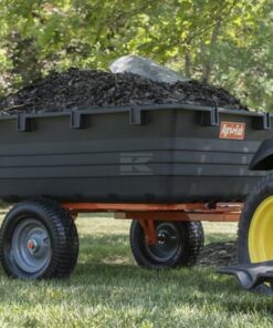 Trailer with plastic bucket 450kg