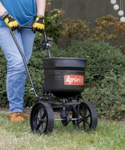 Push fertiliser spreader 22l