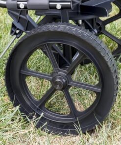 Push fertiliser spreader 22l