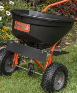 Esparcidor de fertilizante de empuje 50kg 16 Push fertiliser spreader 50kg