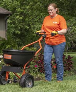 Esparcidor de fertilizante de empuje 50kg 21 Push fertiliser spreader 50kg