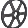 Polea de correa trapezoidal 2 ranuras A o SPA, Diámetro 455.50 mm para buje Taperlock 2517 Kramp 9 Polea de correa trapezoidal 2 ranuras A o SPA, Diámetro 455.50 mm para buje Taperlock 2517 Kramp