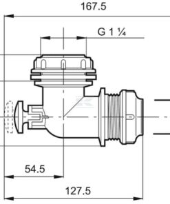 Grifo descarga válvula 1 1/4" 5 Grifo descarga válvula 1 1/4