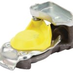 Cabezal de acoplamiento abierto M22x1,5 amarillo