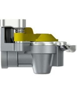 Cabezal de acoplamiento M22x1.5 amarillo