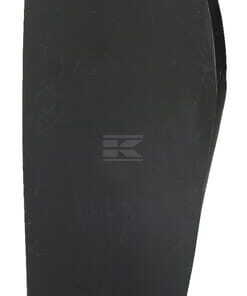 Placa deflectora con borde D.