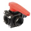 Válvula esférica 3 vías 1 1/2" F 5 Válvula esférica 3 vías 1 1/2" F