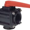 Llave esférica 3 vías 1" 16bar