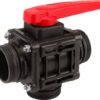 Llave es. 3 vías T9 cen. cerr.