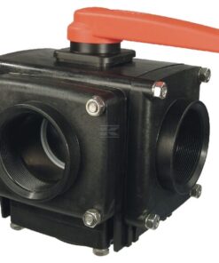 Llave esférica 5 vías 3" 3bar