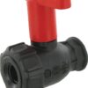 Llave esf. 1/2" 2 v. + ala.