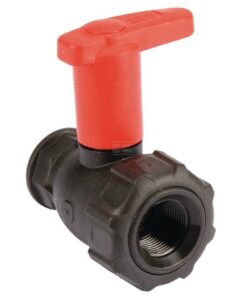 Llave esf. 3/4" 2 v. + ala.