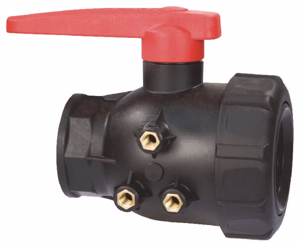 Llave esf. 1 1/2" hembra 2 v. 1 Llave esf. 1 1/2" hembra 2 v.