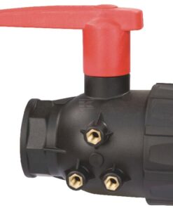 Llave esf. 2" 2 v. + ala.