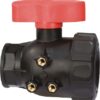 Llave esf. 2 vías 2" + pal. T