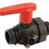 Llave de paso esférica T5, 2 vías